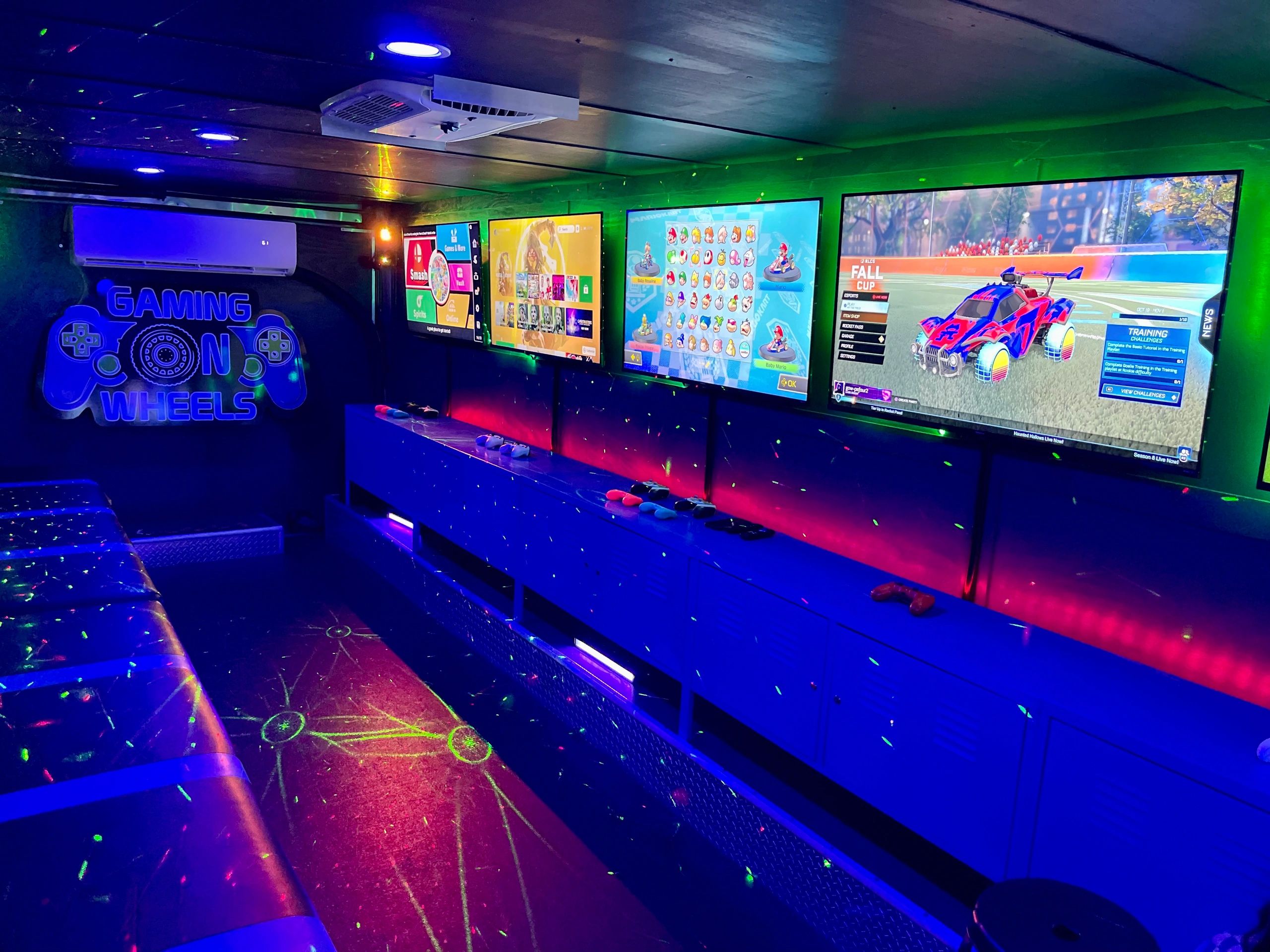 GAMING ON WHEELS Mobile Video Game, Game Truck Rental, Party Rental